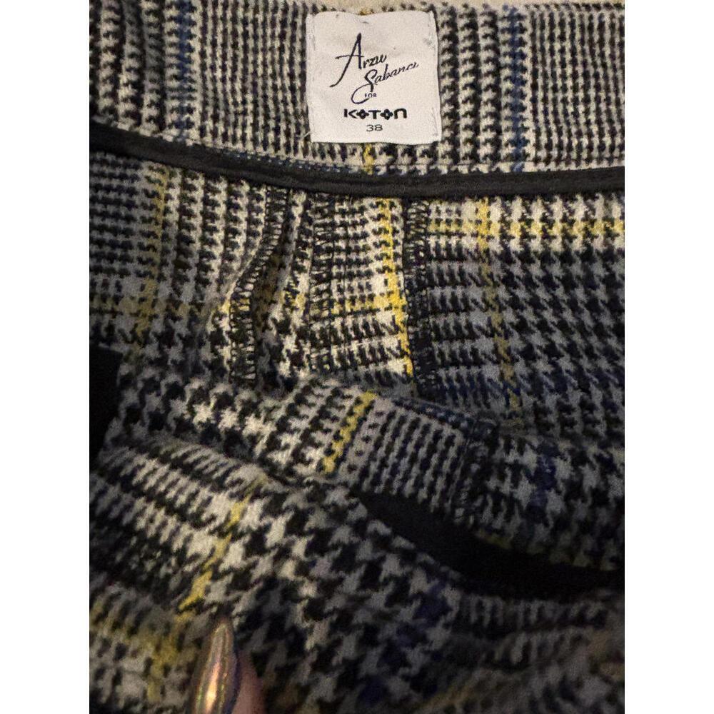FLASH SALE! Koton Luxury Pants with Side Stripe Detail Wool sz 10 - Picture 4 of 8